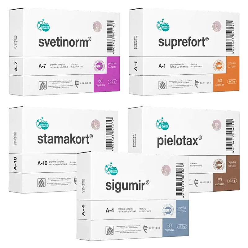 Anti-aging bioregulatory stack (Second round)