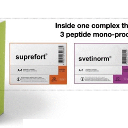Gastro 3 Plus Peptide Complex – includes Suprefort, Svetinorm, Stamakort