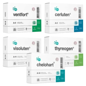 Anti-aging bioregulatory stack (First round)
